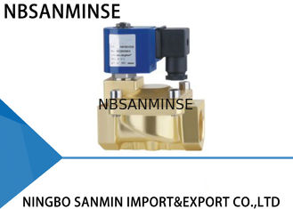 Válvula de solenoide operada forjada em dois sentidos da válvula de solenoide P6 piloto de bronze