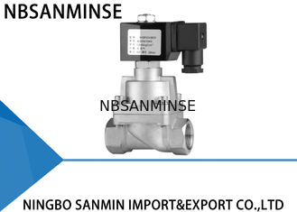 Baixa potência 1 válvula de solenoide 24vdc da água de 2 polegadas 220VAC 230VAC Eco amigável