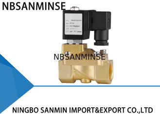 Costume PM válvula de solenoide de bronze de 2/2 maneiras que trava a válvula de solenoide para o gás