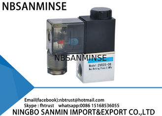 C.C. da série 2V 12 da posição pneumática da maneira 2 da válvula de solenoide 2 do volt movimentação direta/tipo ação do guia