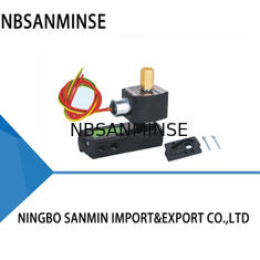 NBR PUR Slide Seal Sleeve Pneumatic Solenoid Valve 0,2 - 1,0Mpa