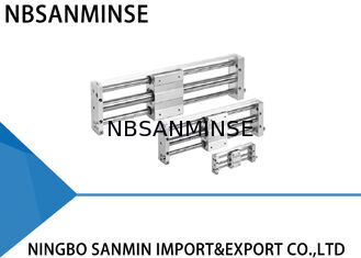 A bucha de bola que carrega o cilindro pneumático do ar acoplou magneticamente Rodless