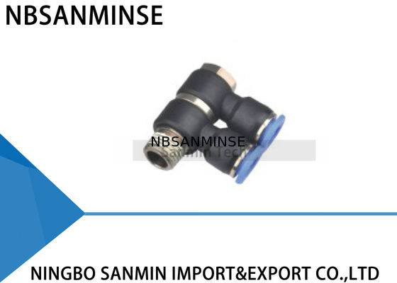 O fluxo do conector da mangueira de ar comprimido do giro do universal 360 de PHT 2 utiliza ferramentas os encaixes dobro pneumáticos Sanmin do banjo