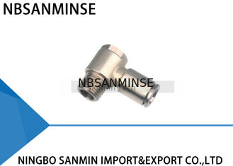 PHT BSPT (R) linha todo o empurrar pneumático apropriado de bronze de linha masculina do metal os encaixes do ar