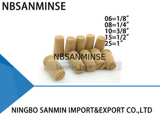 NBSANMINSE D 1/8 1/4 3/8 de 1/2 1 da exaustão apropriada de bronze pneumática do silencioso das peças do tamanho silenciador de bronze na melhor venda