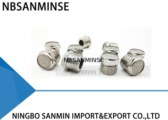 1/8 1/4 3/8 de tipo 1/2 de aço inoxidável peças pneumáticas do silenciador BSL-SSM do silencioso