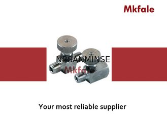 Válvula de agulha de aço inoxidável da válvula de agulha do aço carbono de 6000 libras por polegada quadrada mini