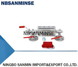 Dimensão Mm L 300 350 440 L1 165 200 200 Indicador de duas cores válvula de solenoide de latão D 115 D1 85 D2 65 Z-φd 4-φ14 Pressão de ensaio de vedação 2,5Mpa