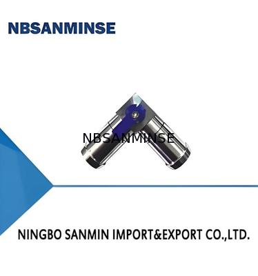 Válvula Pneumática Miniatura SS316 Esférica Fundida por Investimento
