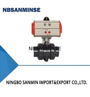 Válvulas Esféricas Elétricas e Pneumáticas de UPVC/CPVC/PPH para Aplicações de Média Pressão 1.2MPa e Baixa Pressão 0.035MPa~0.35MPa