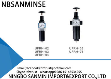 UFRH Adjustable Air Regulator Filter Lubricator - 10℃ - 60℃ Ambient Temperature