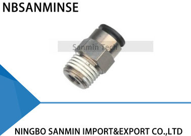 PCP All Brass Body With Plastic Sleeve Push - In Fitting Pneumatic Pipe Fittings