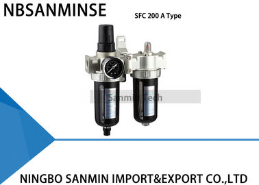 Two Units Air Filter Regulator Lubricator  FRL Units Air Compressor Filter Regulator Sanmin