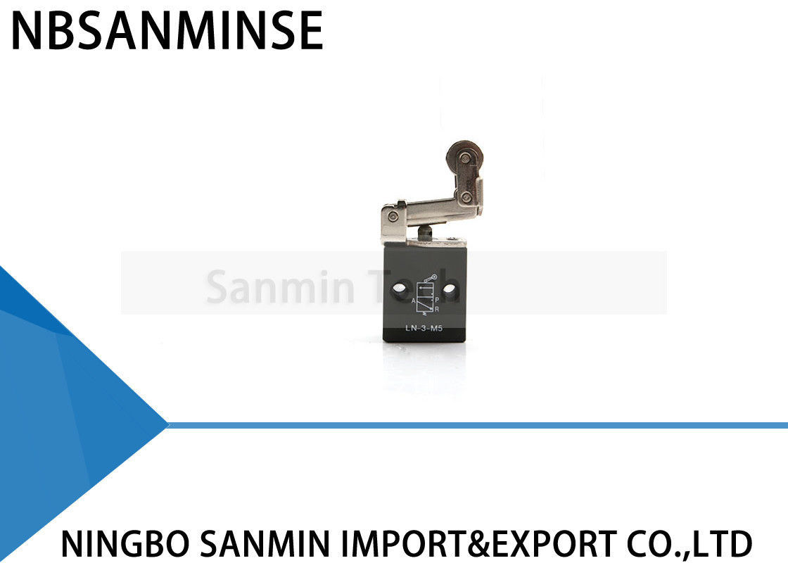 NBSANMINSE L-3-M5 LN-3-M5 2/3 way Mechnical valve aluminum festo airtac smc type package production automation line