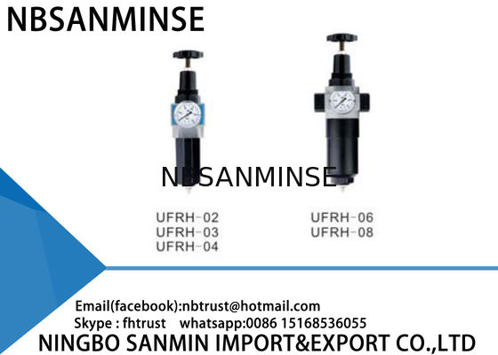 Lubrificador ajustável do filtro do regulador do ar de UFRH - 10℃ - temperatura 60℃ ambiental