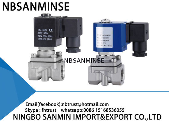 Válvula de solenoide de bronze a ação direta