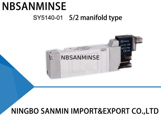 Mini posição 5/2 5/3 Dustproof pneumática da válvula de solenoide SY5000 220VAC