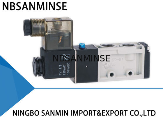 A válvula de solenoide de Pneumaitc da posição da maneira 2 de NVSC NASC 5 morre aplicação interna de Air Valve Industry do piloto do corpo da carcaça
