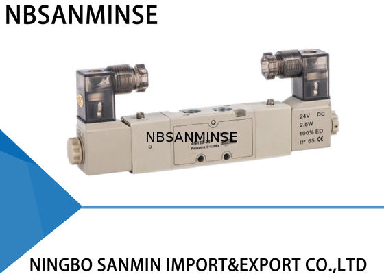 O dobro/escolhe válvula de controle direcional pneumática 1 do solenoide da bobina a eletro/8 polegadas