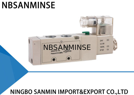 G / O NPT rosqueia a série piloto interna pneumática da válvula de solenoide 4N300 da válvula de solenoide 3NV300