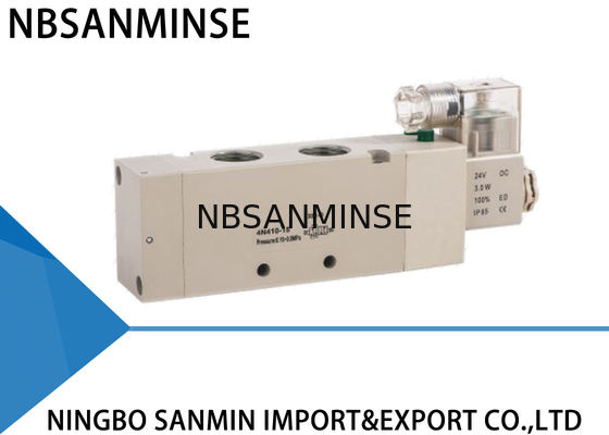 Escolha/válvula de solenoide bobina do dobro, série pneumática da válvula de ar 4N400 4V400