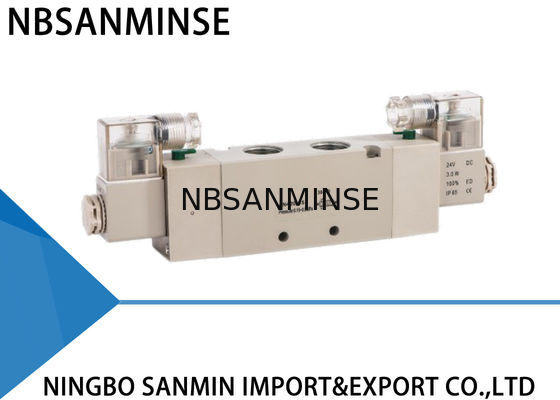 Escolha/válvula de solenoide bobina do dobro, série pneumática da válvula de ar 4N400 4V400