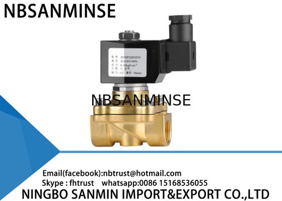Maneira à prova de explosões de bronze da válvula de solenoide 2 da válvula de solenoide do grande diâmetro