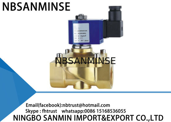 Maneira à prova de explosões de bronze da válvula de solenoide 2 da válvula de solenoide do grande diâmetro