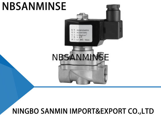 Válvulas de solenoide Z4 de aço inoxidável para válvula de solenoide a ação direta da água