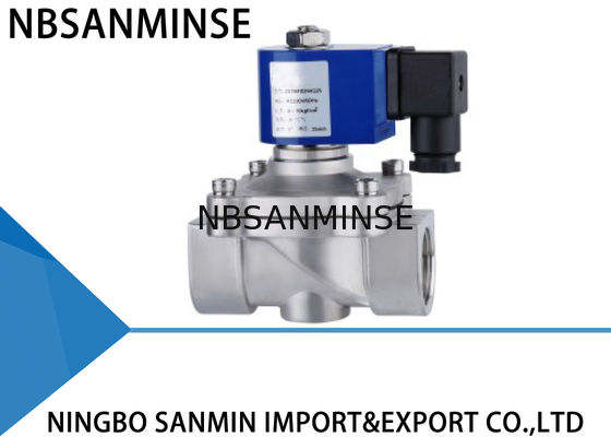 Válvulas de solenoide Z4 de aço inoxidável para válvula de solenoide a ação direta da água