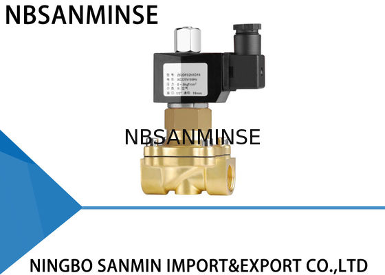 A anti explosão Z6 forjou a temperatura de bronze do ℃ da válvula de solenoide 0 normalmente aberto - 65