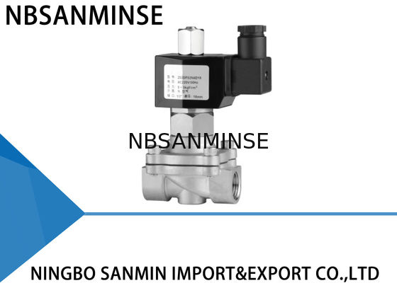 Pressão normalmente fechada do ² do kgf da válvula de solenoide 0 a ação direta - 5 da maneira Z7 2/cm