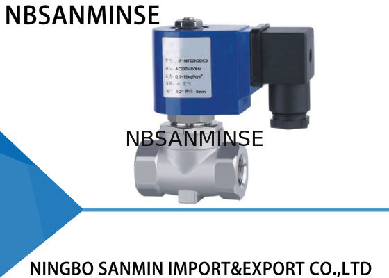 P4 mini o piloto bonde da válvula da água do solenoide do bronze/SS 316 operou a ação
