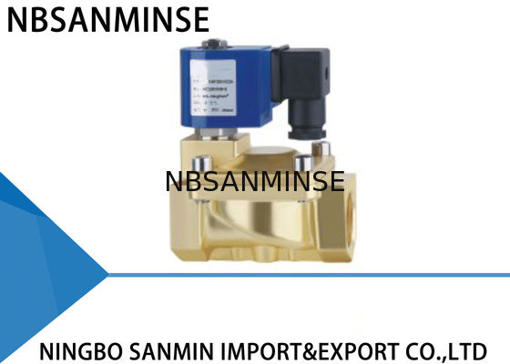 Válvula de solenoide operada forjada em dois sentidos da válvula de solenoide P6 piloto de bronze