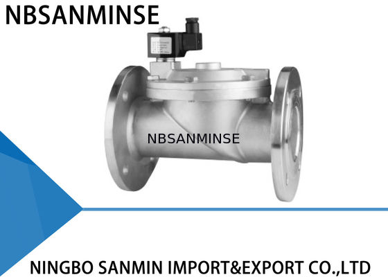 Válvula de solenoide normalmente aberta 304 de aço inoxidável do grande diâmetro P7/316