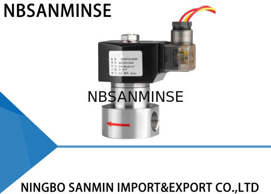 Baixa potência 1 válvula de solenoide 24vdc da água de 2 polegadas 220VAC 230VAC Eco amigável