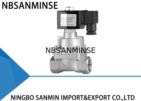Baixa potência 1 válvula de solenoide 24vdc da água de 2 polegadas 220VAC 230VAC Eco amigável