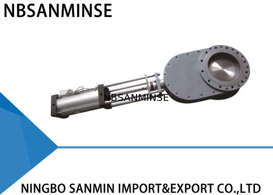 Válvula de disco pneumática do dobro da Desgaste-prova para o carvão do seixo