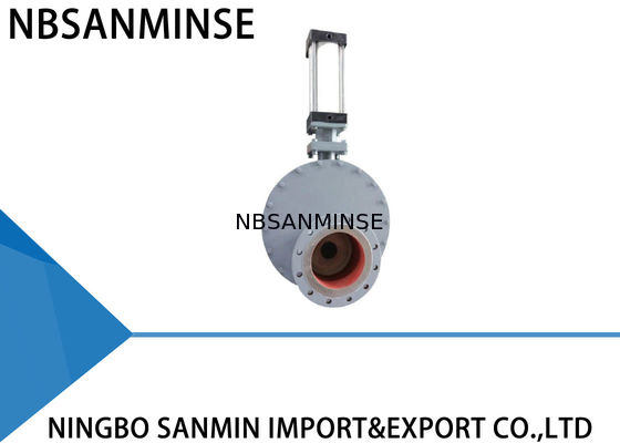 Corpo Wearproof dobro circular pneumático SMWZ644 do ferro fundido da válvula de disco - ADN - R