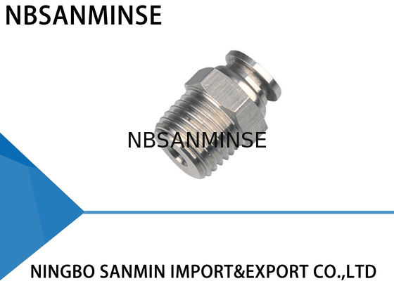 Encaixes de aço inoxidável do ar de SSPC SS316L, encaixes de mangueira do compressor de ar