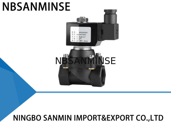 Z8 reforçou as válvulas de solenoide plásticas de nylon para a água industrial/a válvula solenoide da irrigação