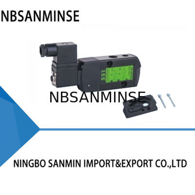 IP65 impermeável NAMUR válvula solenoide de bobina única 0.2 - 1.0Mpa 60°C Selo NBR PUR