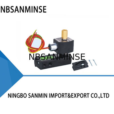 NBR PUR Slide Seal Sleeve Pneumatic Solenoid Valve 0,2 - 1,0Mpa