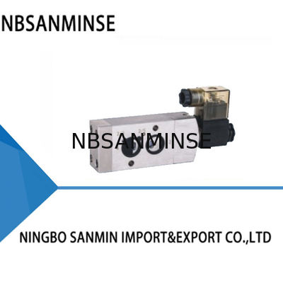 Todas as válvulas de solenoide de controle elétrico pneumático de aço inoxidável 5/2 Conversão 3/2 0,2-1,0Mpa