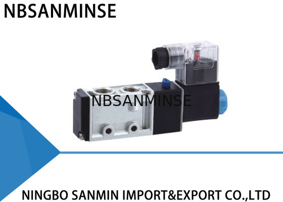 Porto G1 do ST cinco/4" válvula de solenoide da tubulação da linha, válvula de controle direcional pneumática