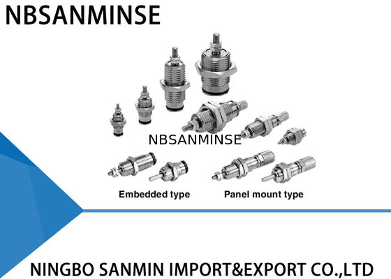 Único Pin pneumático ativo SMC da série do retorno da mola do cilindro do ar que trava o cilindro