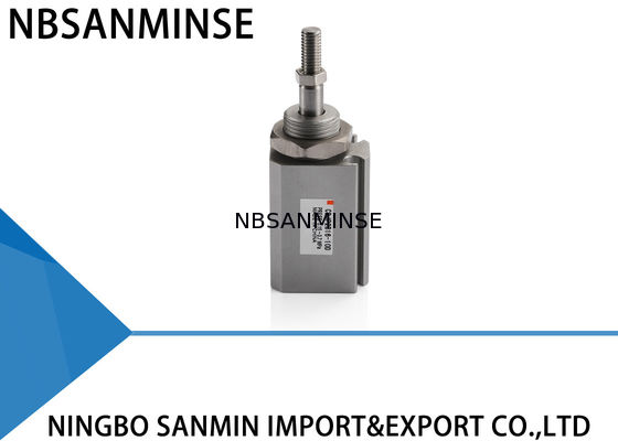 Cilindro pneumático do único ar abundante de borracha do Pin de Rod com linha/sem linha