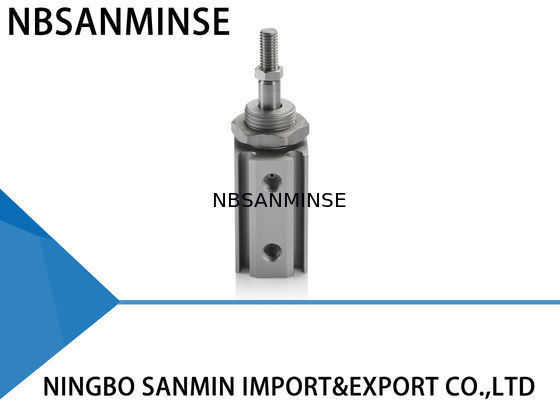 Cilindro pneumático do único ar abundante de borracha do Pin de Rod com linha/sem linha