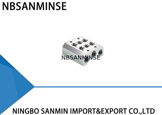 Conjunto múltiplo pneumático de válvula de solenoide do ISO para a base da combinação da válvula de Airtac Festo Parker CKD SMC