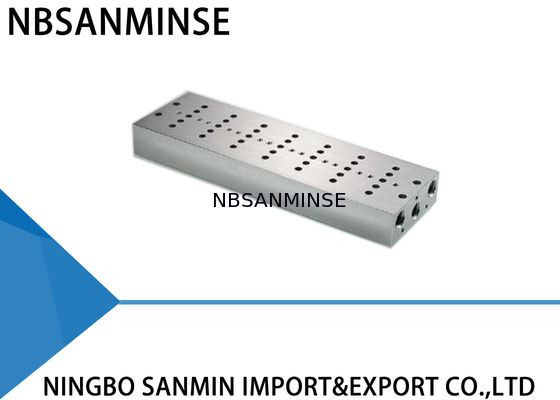 Conjunto múltiplo pneumático de válvula de solenoide do ISO para a base da combinação da válvula de Airtac Festo Parker CKD SMC